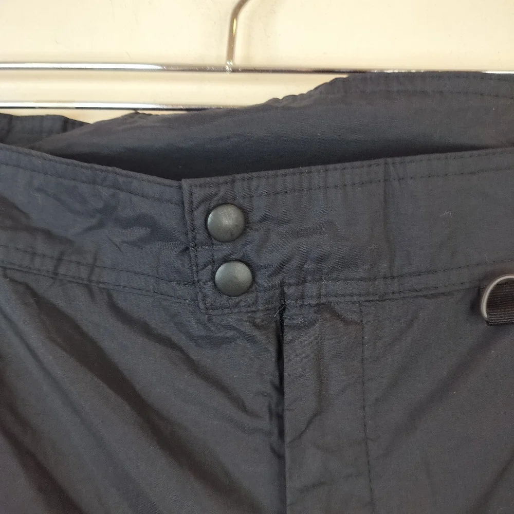 Gap Tech Vintage Ski Snow Winter Pants Mens XL Adjustable Waist Gorpcore Black